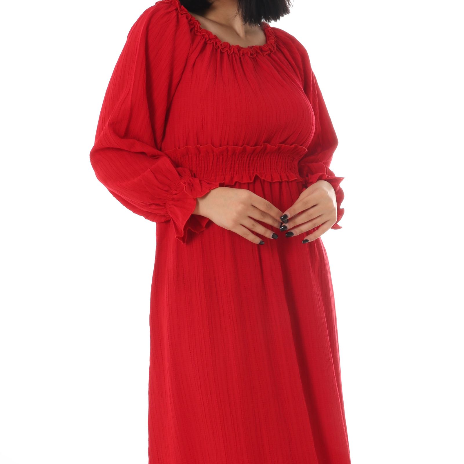 پیراهن زنانه بنیس مدل کاترینا رنگ قرمز -  - 4