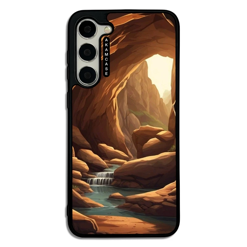 کاور آکام مدل AMC-WSGS23P-NATURE-8 مناسب برای گوشی موبایل سامسونگ Galaxy S23 Plus