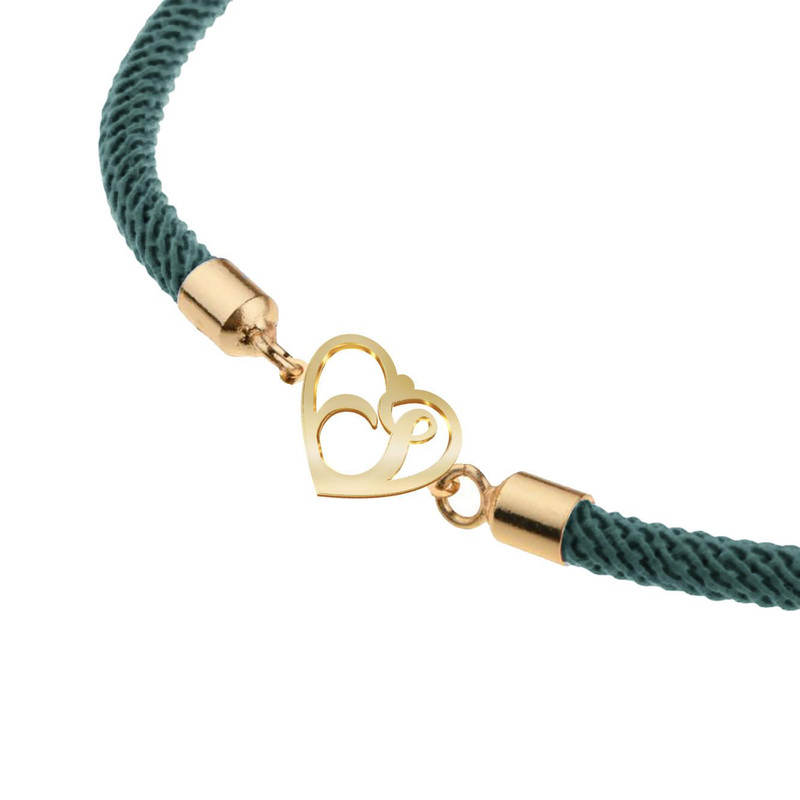 دستبند طلا 18 عیار زنانه مدوپد مدل حرف Y کد D16-10414