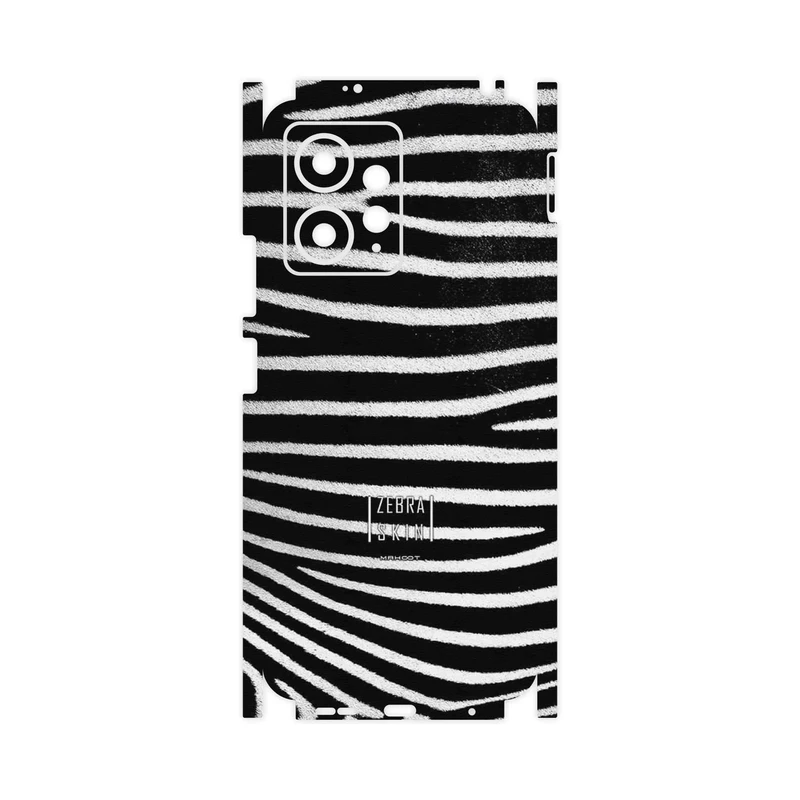 برچسب پوششی ماهوت مدل Zebra Skin-FullSkin مناسب برای گوشی موبایل شیائومی Redmi Note 12 4G