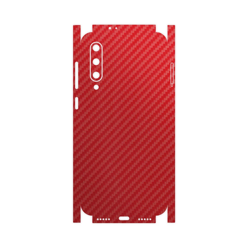 برچسب پوششی ماهوت مدل Full skin-Red-Fiber  مناسب برای گوشی موبایل شیائومی MI 9 SE