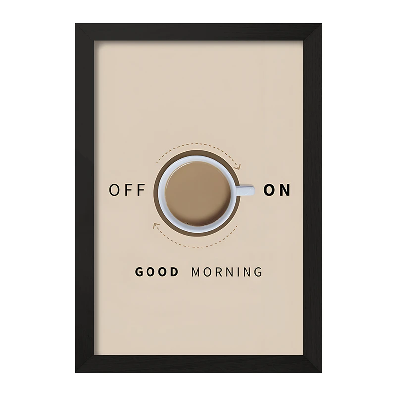 تابلو خندالو مدل قهوه (COFFEE) کد F10402