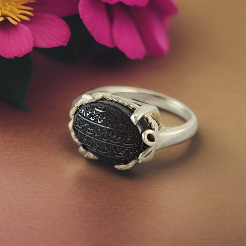 انگشتر نقره زنانه ملک زیور مدل حدید طرح سنجاقک کد 53