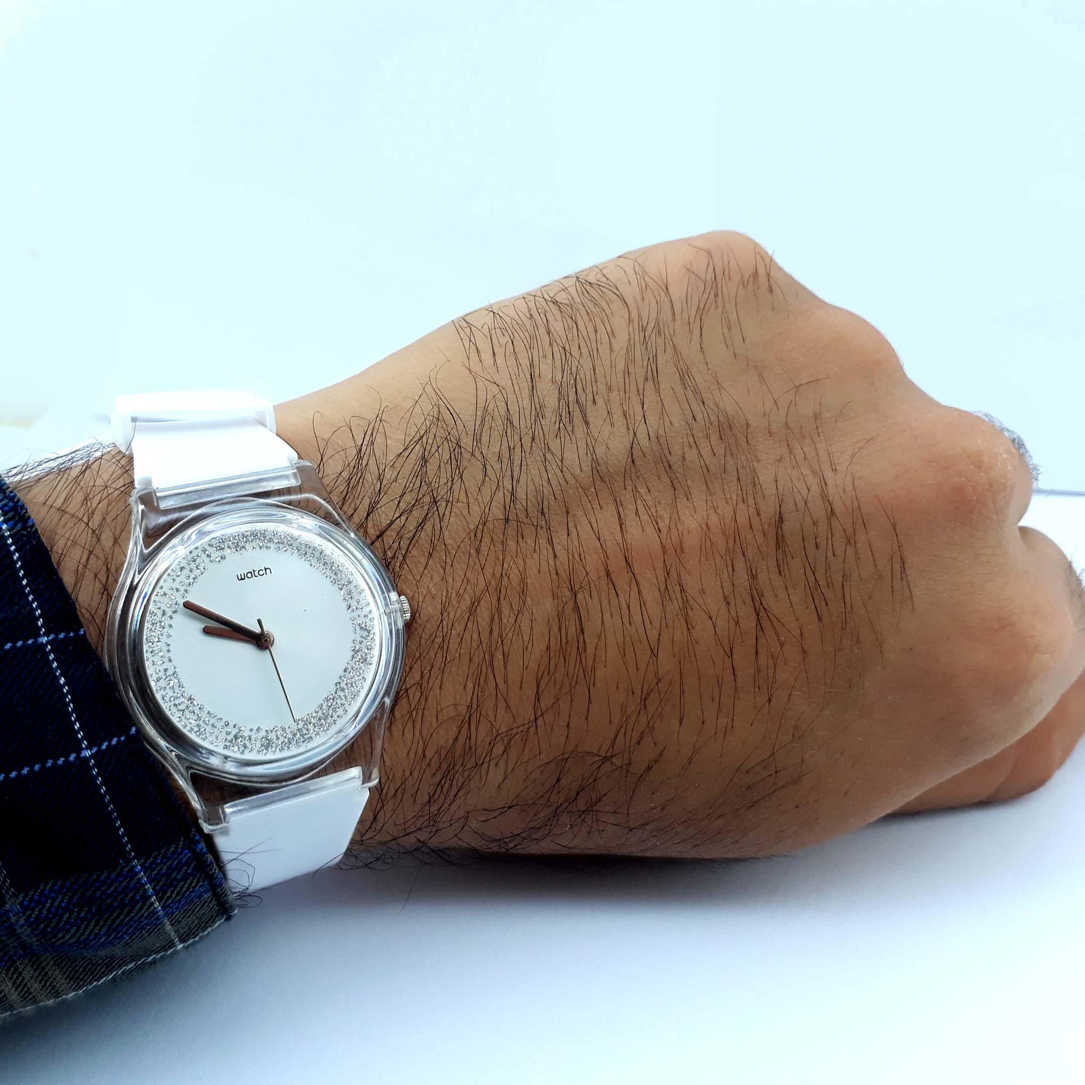 ساعت مچی عقربه ای مدل اکلیلی کد s300 ساعت مچی عقربه ای مدل اکلیلی کد s300