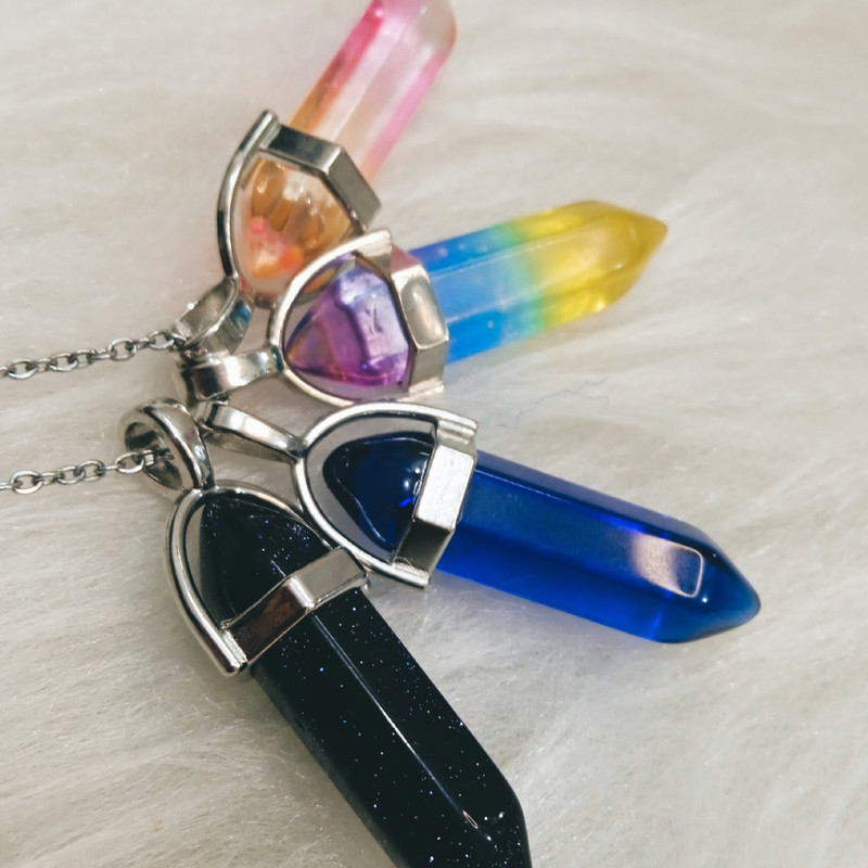 گردنبند دخترانه مدل منشور گردنبند دخترانه مدل منشور