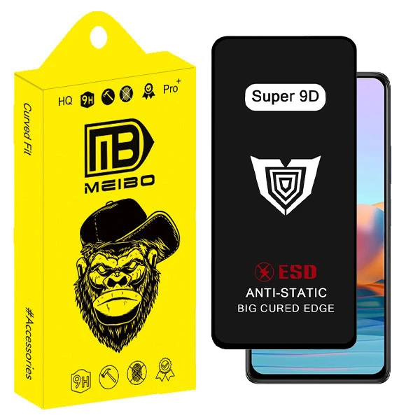 محافظ صفحه نمایش میبو مدل Super 9D Touch مناسب برای گوشی موبایل شیائومی Redmi Note 10 pro / a81 / a91