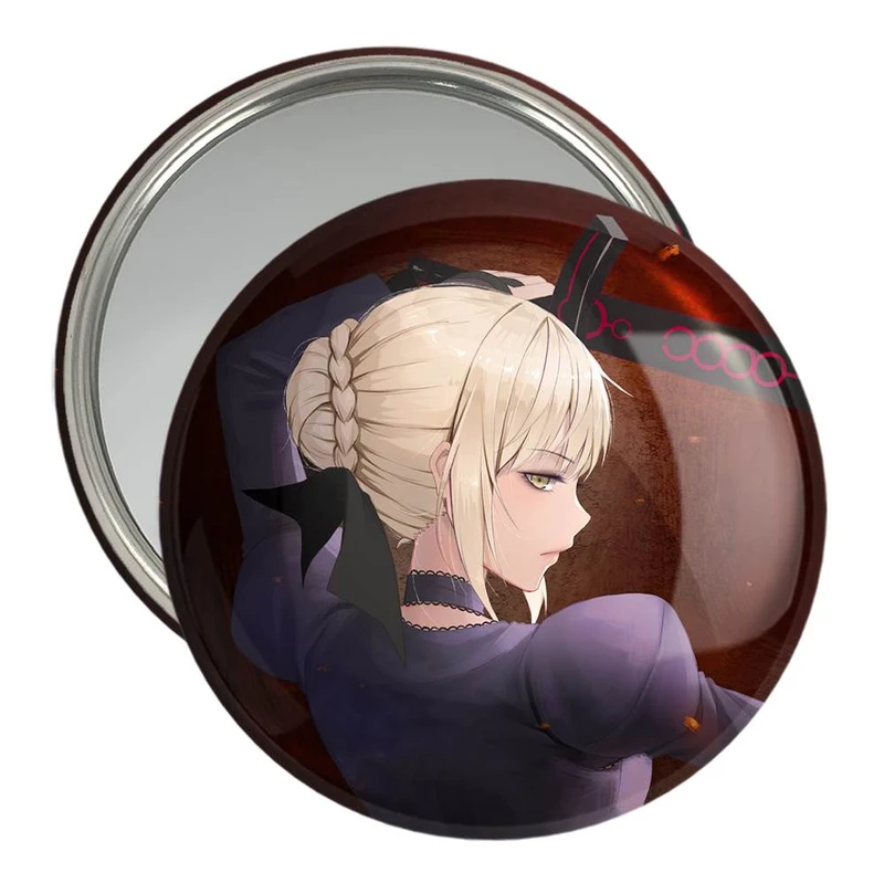 آینه جیبی خندالو مدل التر انیمه فیت استی نایت Fate Stay Night  کد 22766