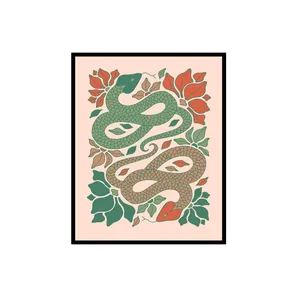 پوستر مدل چاپ مار