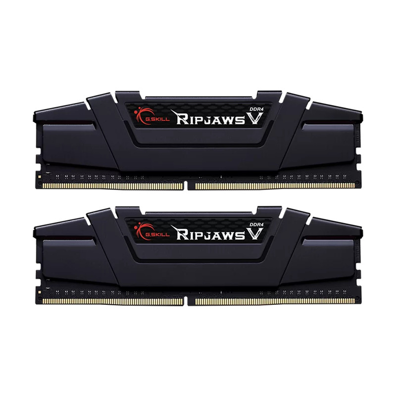 رم دسکتاپ DDR4 دو کاناله 3200 مگاهرتز CL16 جی اسکیل سری Ripjaws V ظرفیت 32 گیگابایت