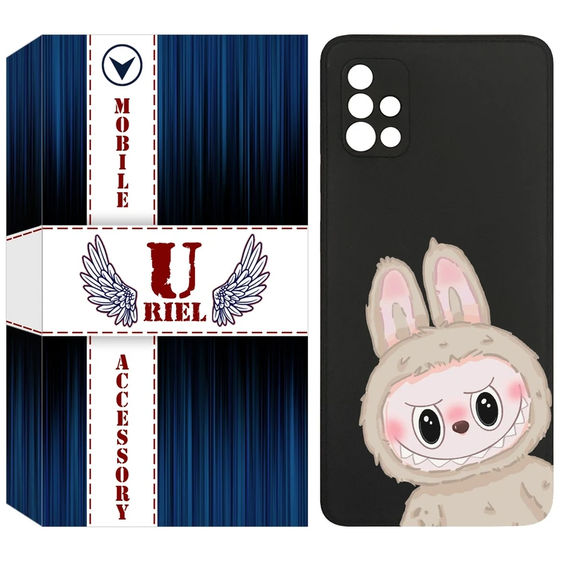 کاور یوریل قاب مدل KSH کد 119 طرح عروسک لبوبو مناسب برای گوشی موبایل سامسونگ Galaxy A51