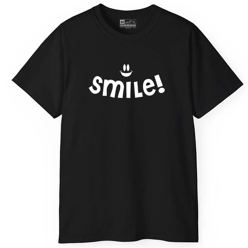 تی شرت آستین کوتاه مردانه پاد آفرین مدل متن دار کد 0387