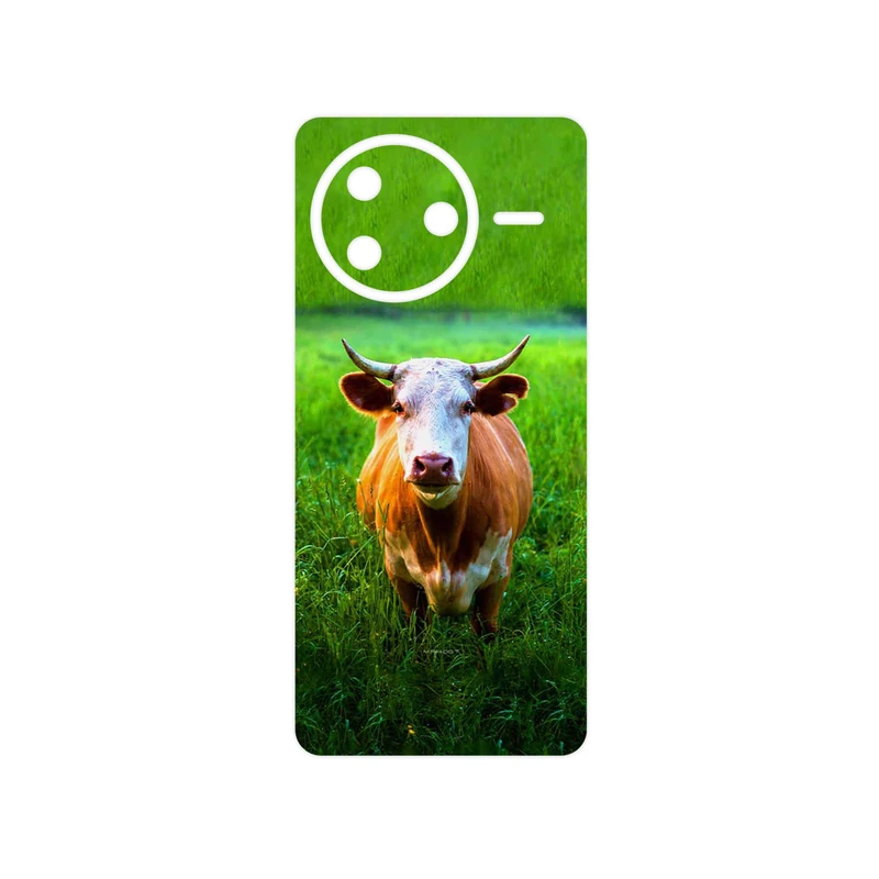 برچسب پوششی ماهوت مدل Cow مناسب برای گوشی موبایل شیائومی Poco F7 Pro