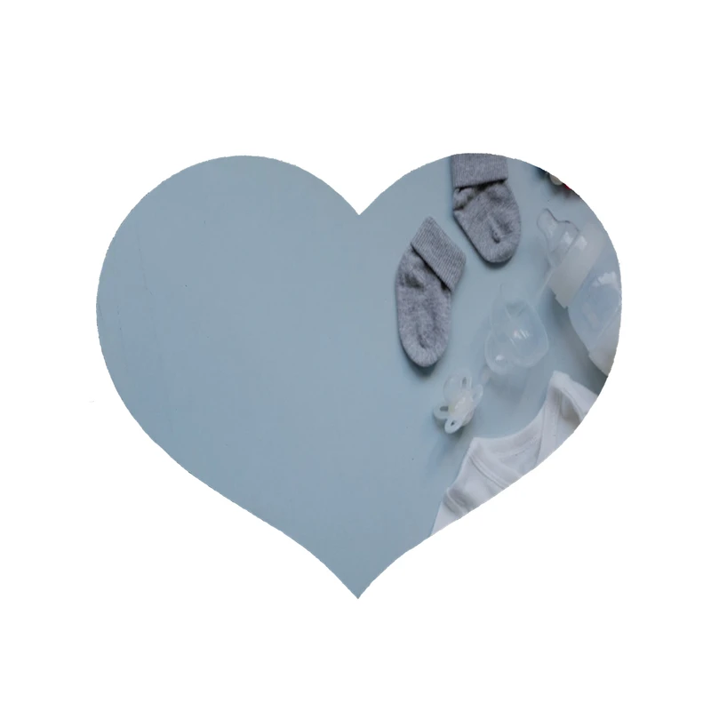  پادری مدل قلب طرح کودکانه کد 8094 سایز 90 × 90 سانتی متر