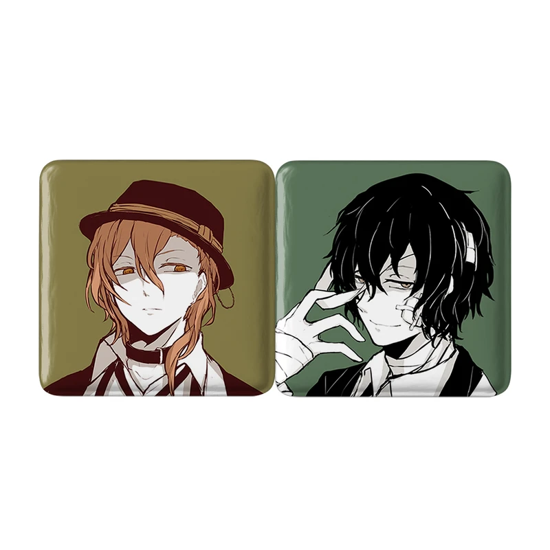 مگنت خندالو مدل دازای و چویا انیمه سگ های ولگرد بانگو کد A170 مجموعه 2 عددی