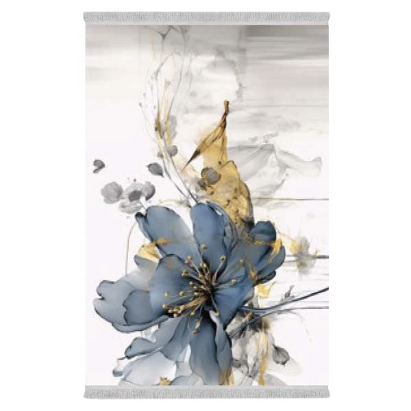 فرش پارچه‌ای دفه مدل فرشینه طرح مدرن  کد 887303