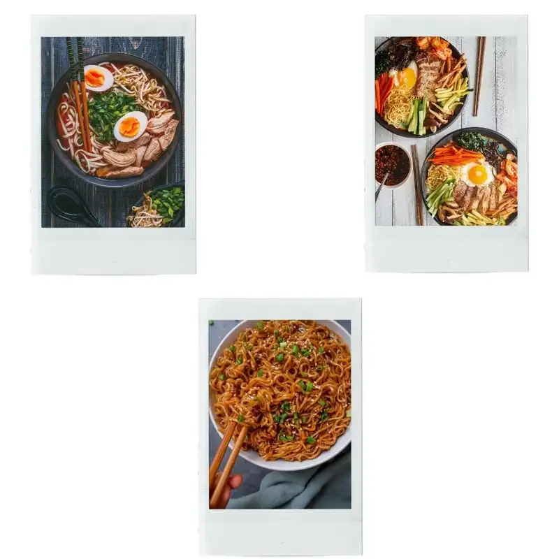 آویز تزیینی مدل غذای کره جنوبی کد b82 مجموعه 6 عددی