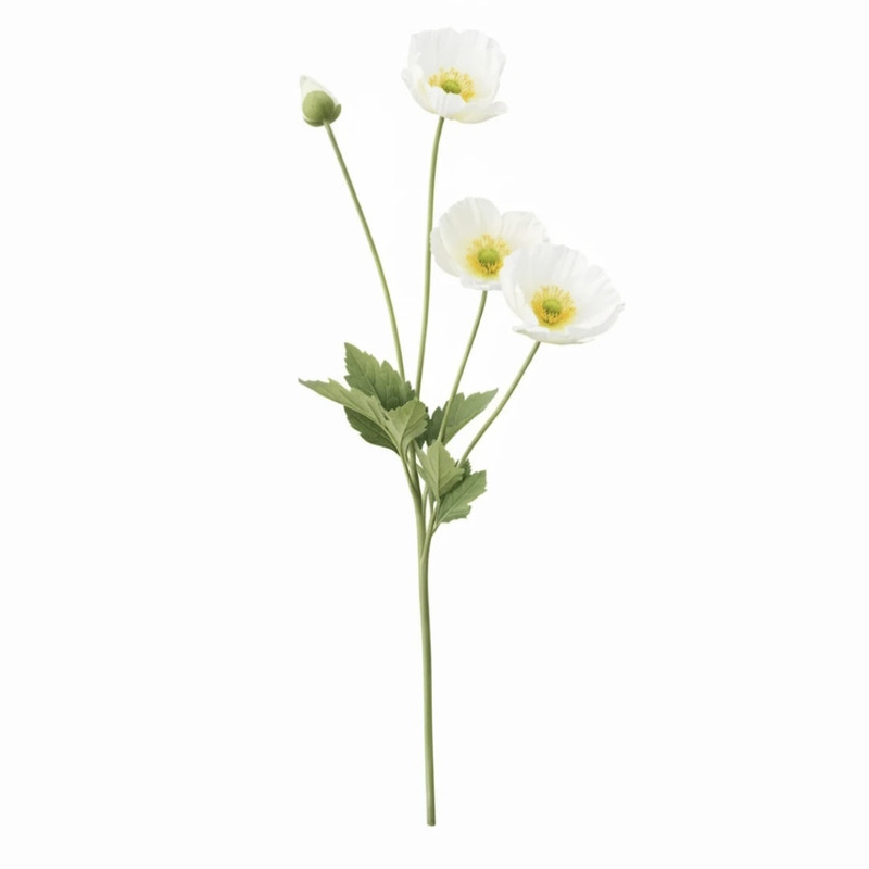 گل مصنوعی مدل گل شقایق 