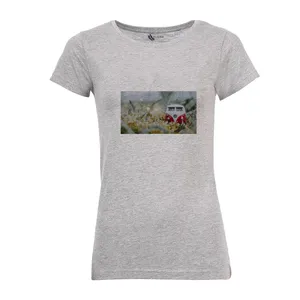 تی شرت آستین کوتاه زنانه مدل اتوبوس