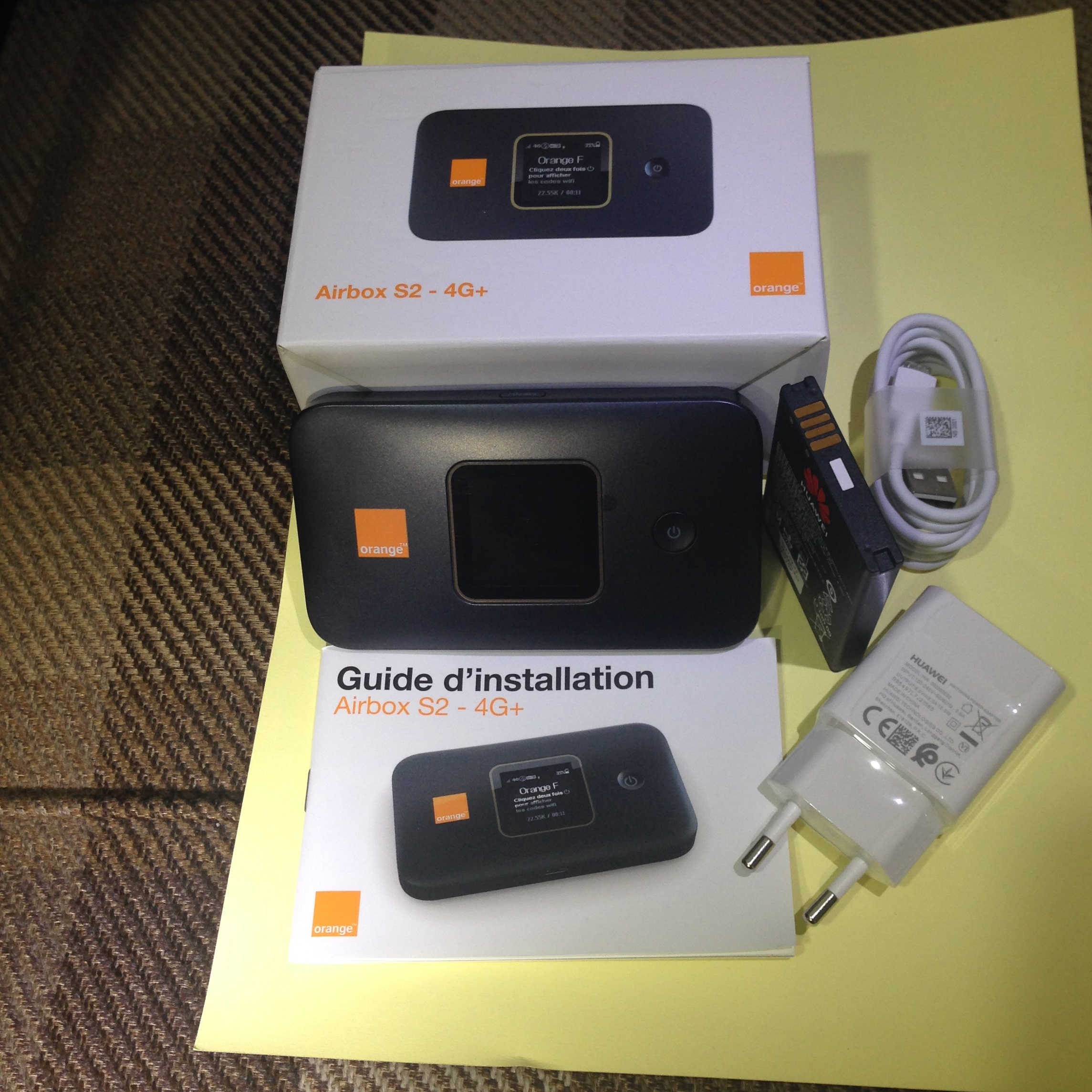 مودم 4.5G قابل حمل ارنج مدل  +Airbox S2 - 4G