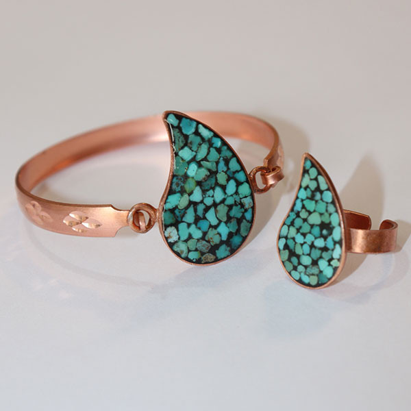 نیم ست زنانه مدل بوته جقه کد JW245