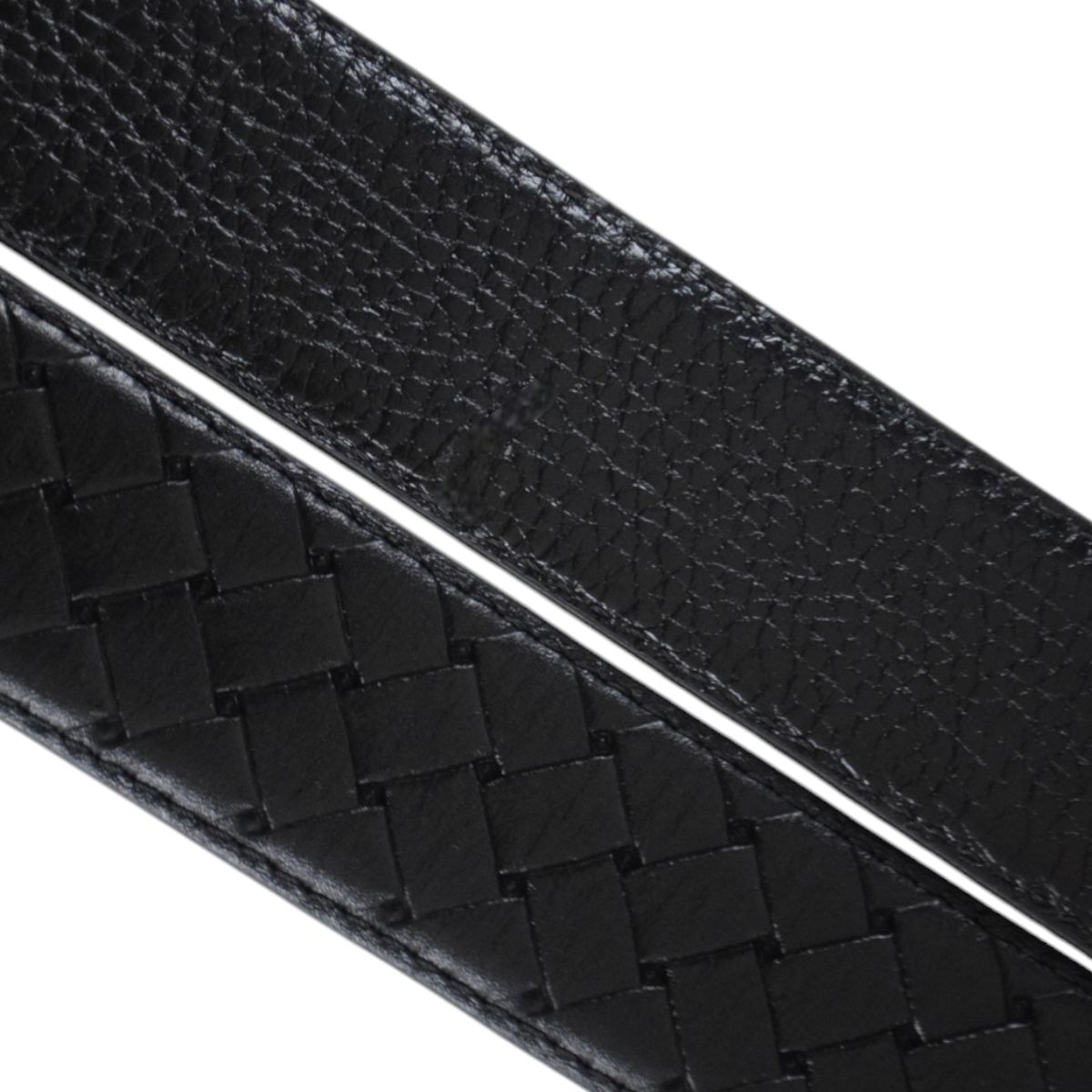 کمربند مردانه چرمیران مدل سگک چرخشی حصیری کد pb1004 -  - 3