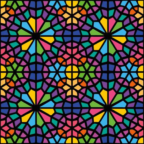 شیشه مات کن تُکتم مدل سنتی کد 03