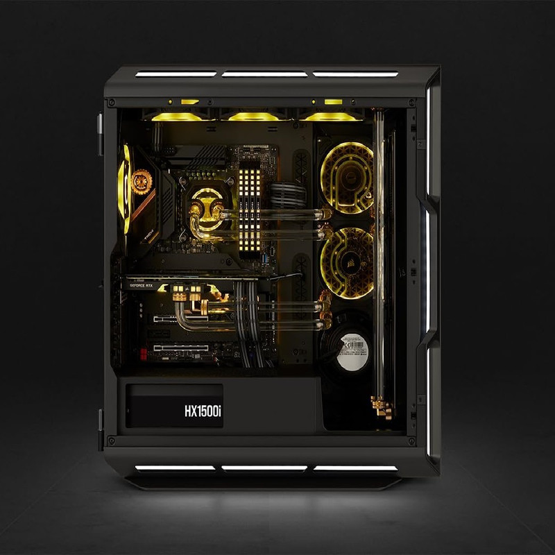 منبع تغذیه کامپیوتر کورسیر مدل HX1500i 80+ Platinum