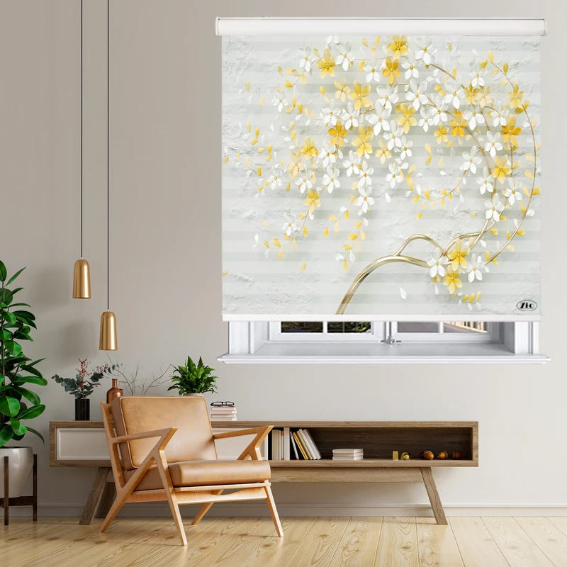 پرده زبرا زیو مدل TD-90 سایز 200x150 سانتی متر