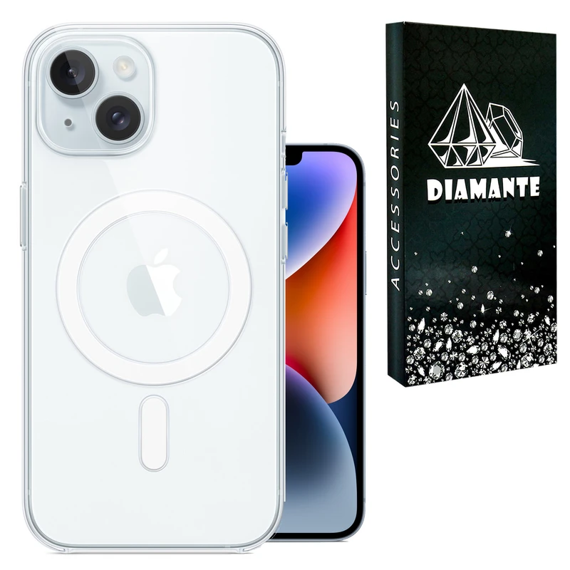  کاور دیامانته مدل Mac_safe bk مناسب برای گوشی موبایل اپل iPhone 15