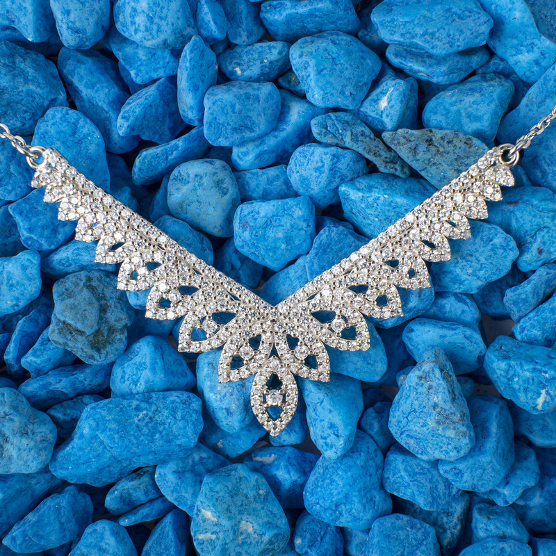 نیم ست نقره زنانه مدل N149