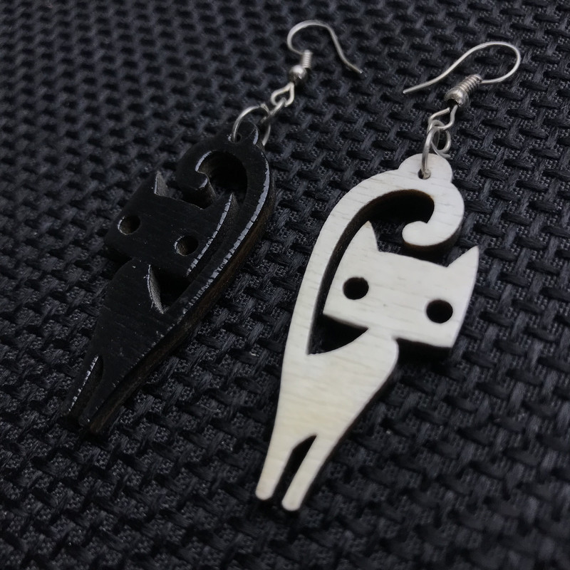 گوشواره دخترانه مدل گربه گوشواره دخترانه مدل گربه