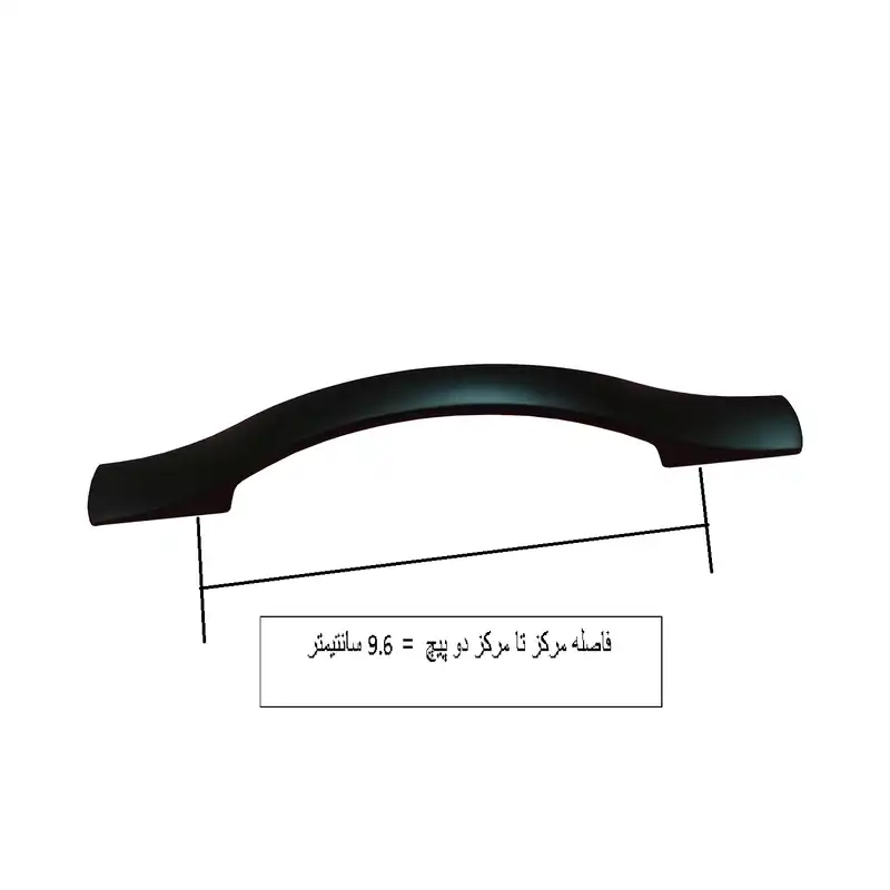 دستگیره کابینت و کمد مدل SL96 بسته 2 عددی