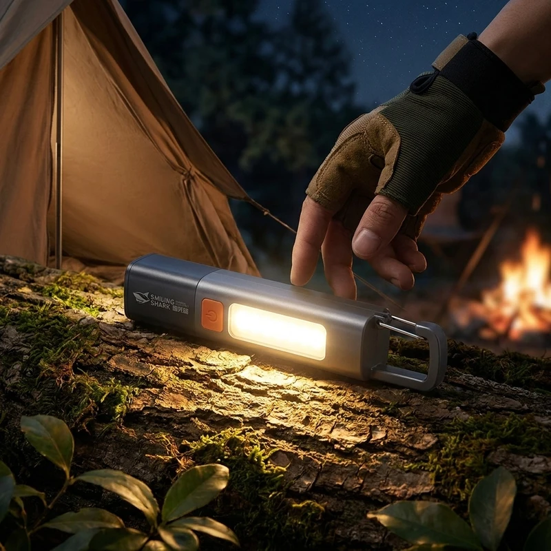 عکس شماره 2 : چراغ قوه شارژی اسمایلینگ شارک مدل sd-1023