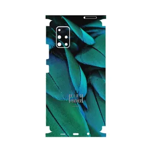 MAHOOT Green Feather-FullSkin Cover Sticker for Samsung Galaxy A71 5G