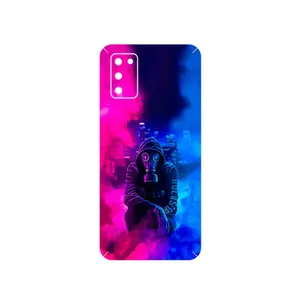 MAHOOT Smoke Rainbow Digital Art 2 Cover Sticker for Samsung Galaxy A03S