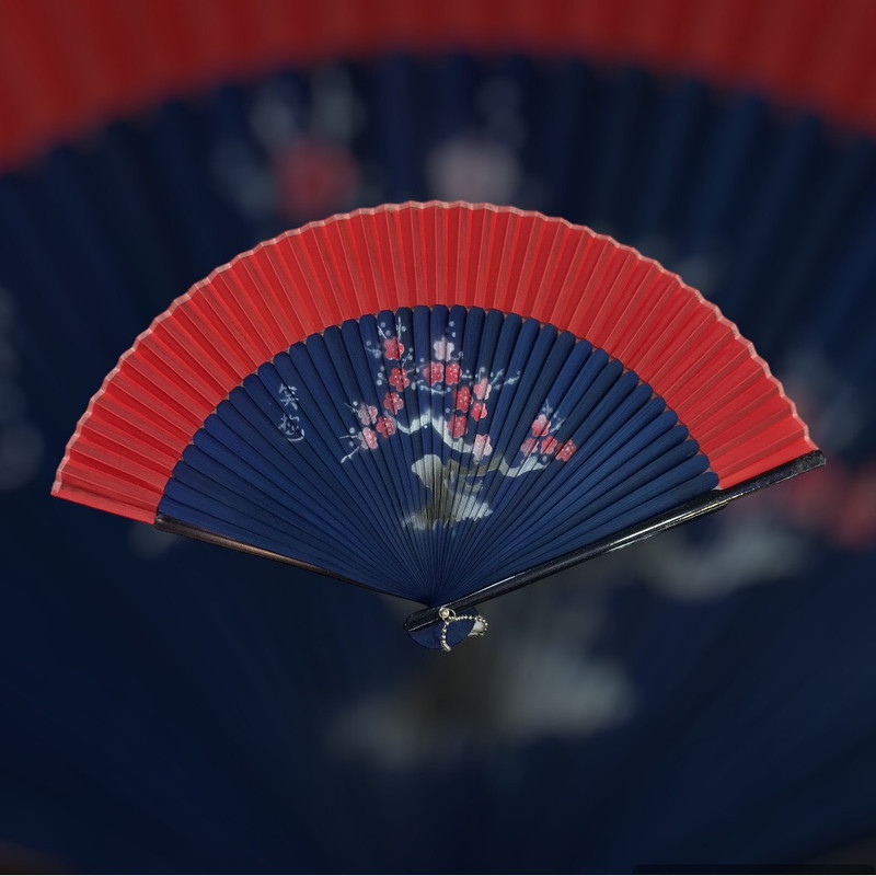 بادبزن مدل دستی چوبی طرح درخت آرزوها بادبزن مدل دستی چوبی طرح درخت آرزوها