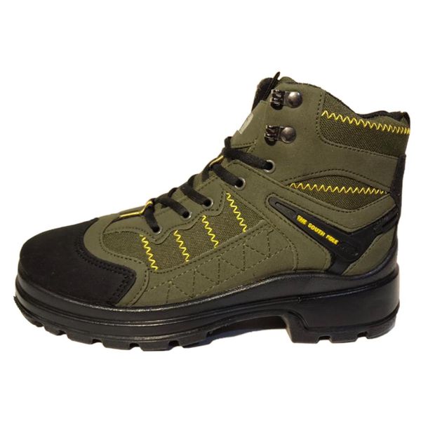 کفش کوهنوردی مردانه کفش شیما مدل ژنرال رنگ زیتونی