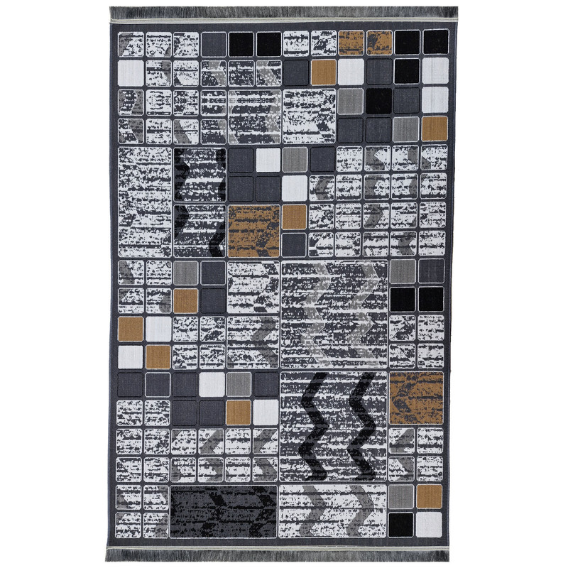 گلیم ماشینی جزیره طرح آوین مدل DO-6