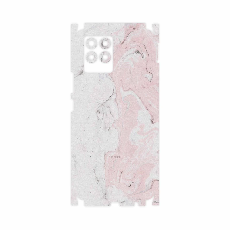 برچسب پوششی ماهوت مدل Blanco-Pink-Marble-FullSkin مناسب برای گوشی موبایل ریلمی 8 Pro