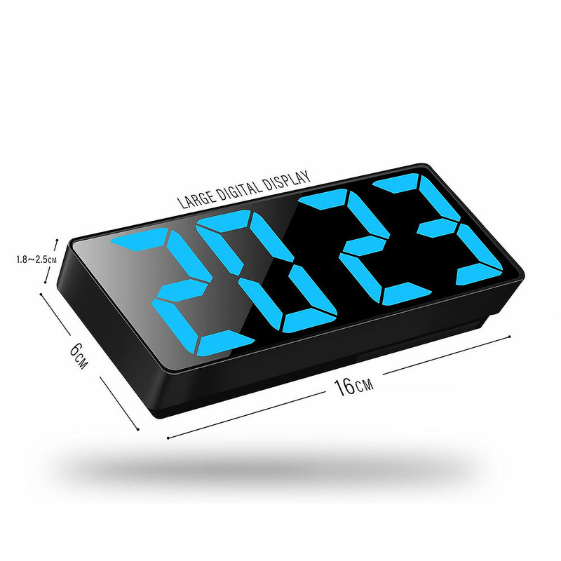 ساعت رومیزی دیجیتال مدل  RGB کد GH0732