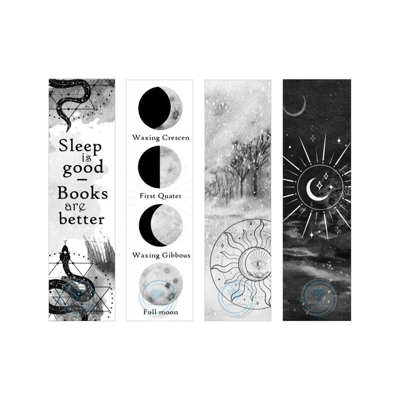 نشانگر کتاب سهیلا جایروندی مدل ماه مجموعه 4 عددی