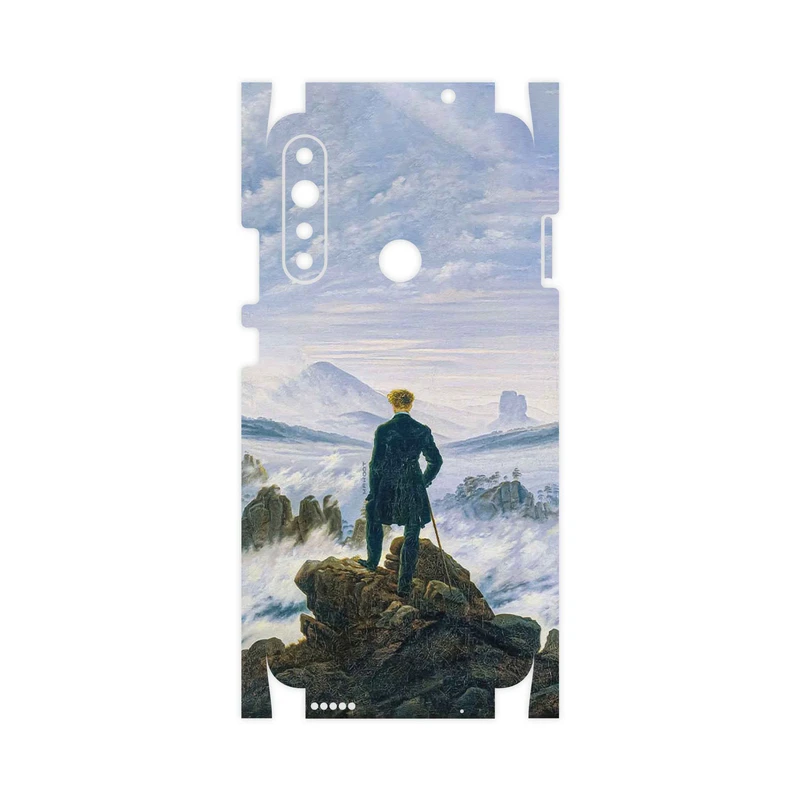 برچسب پوششی ماهوت مدل Wanderer above the Sea of Fog-FullSkin مناسب برای گوشی موبایل جی پلاس P10 Plus