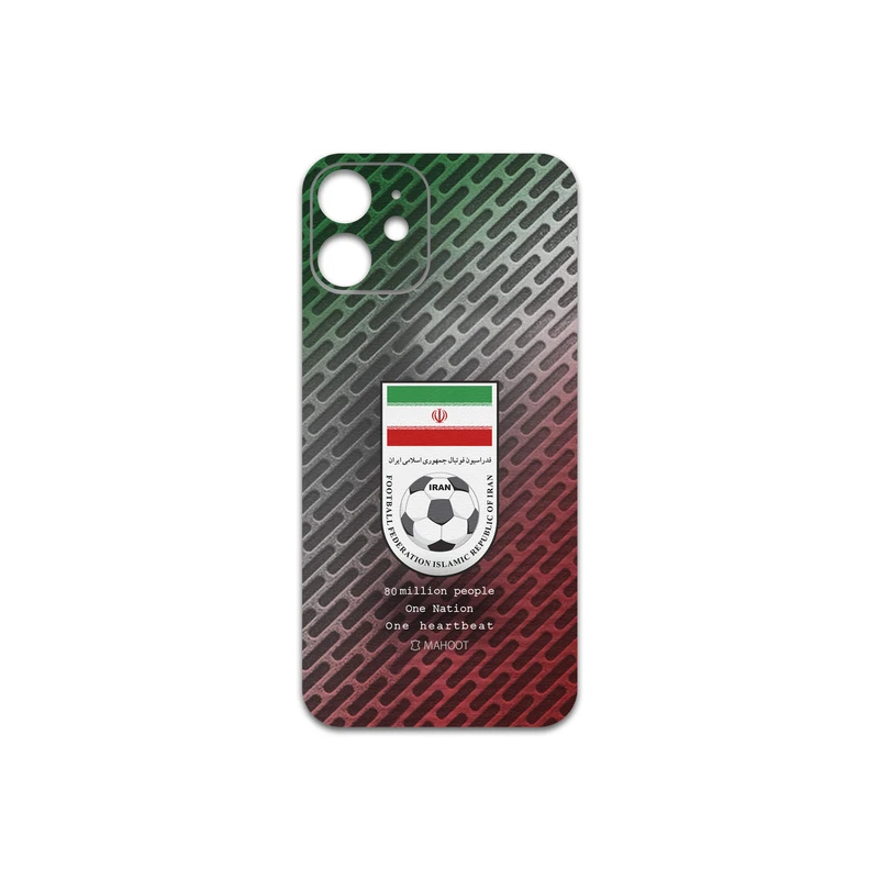 برچسب پوششی ماهوت مدل Iran-National-Football-Team مناسب برای گوشی موبایل اپل iPhone 12 mini