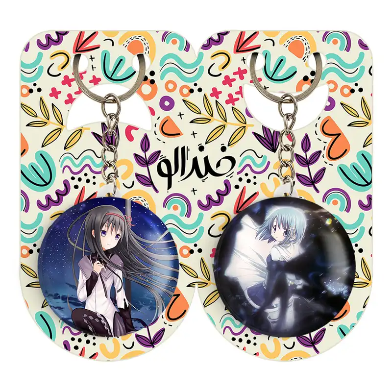 جاکلیدی خندالو مدل همورا اکامی انیمه مجیک مادوکا کد 1837518376 مجموعه 2 عددی