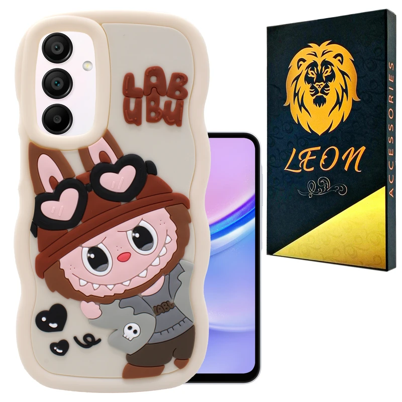 کاور لئون مدل Cream مناسب برای گوشی موبایل سامسونگ Galaxy A15
