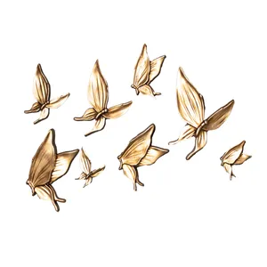 دیوارکوب مدل پروانه مجموعه 8 عددی