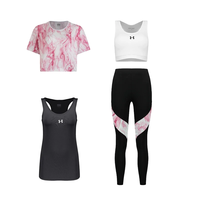 ست چهار تکه لباس ورزشی زنانه مدل 1801-1401-9101-56