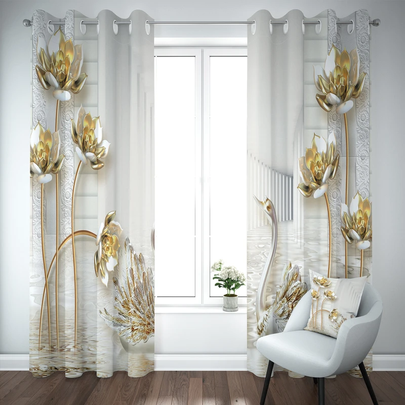 پرده مدل b1299 سایز 140×280 سانتی متر