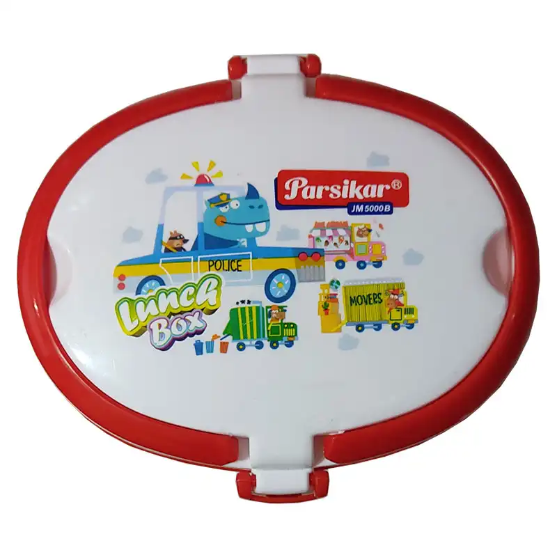 ظرف غذای کودک پارسیکار طرح کرگدن پلیس کد JM5000B