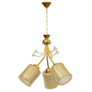 لوستر 3 شعله طرح گیلاسی کد FRZN3